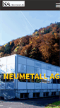 Mobile Screenshot of neumetall.ch